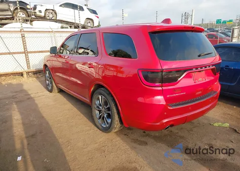 2019 Dodge Durango Gt Plus Rwd from USA, damaged, VIN 1C4RDHDG2KC684472